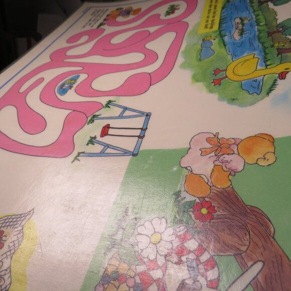 Vintage LUCY RIGGS 1986 Placemat SEE SAW #80269 (professional thick lamination) - Picture 8 of 9